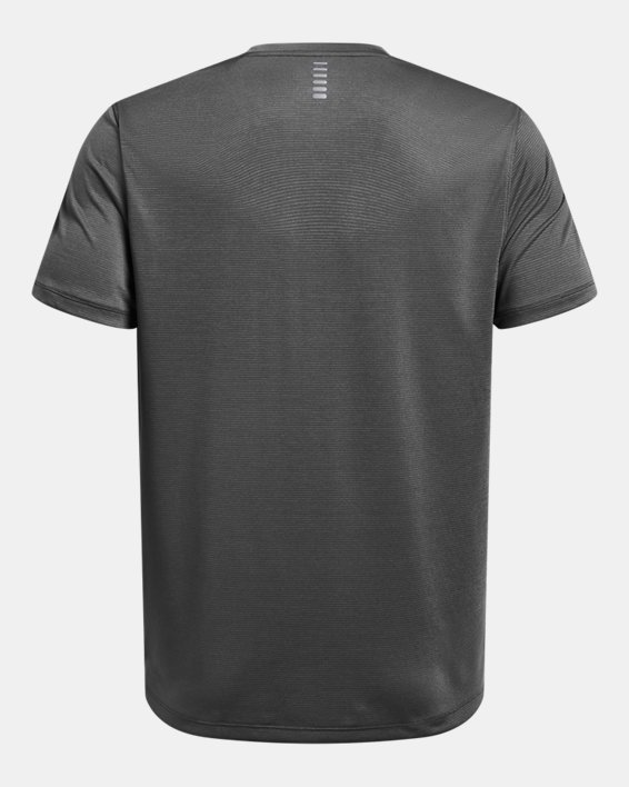 Men's UA Launch Short Sleeve in Gray image number 4